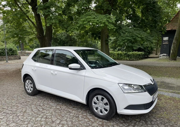 Skoda Fabia cena 39500 przebieg: 109000, rok produkcji 2019 z Kalisz małe 137